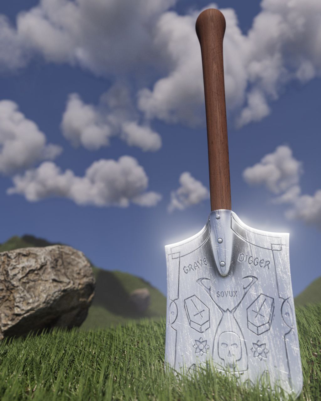 Showel main render